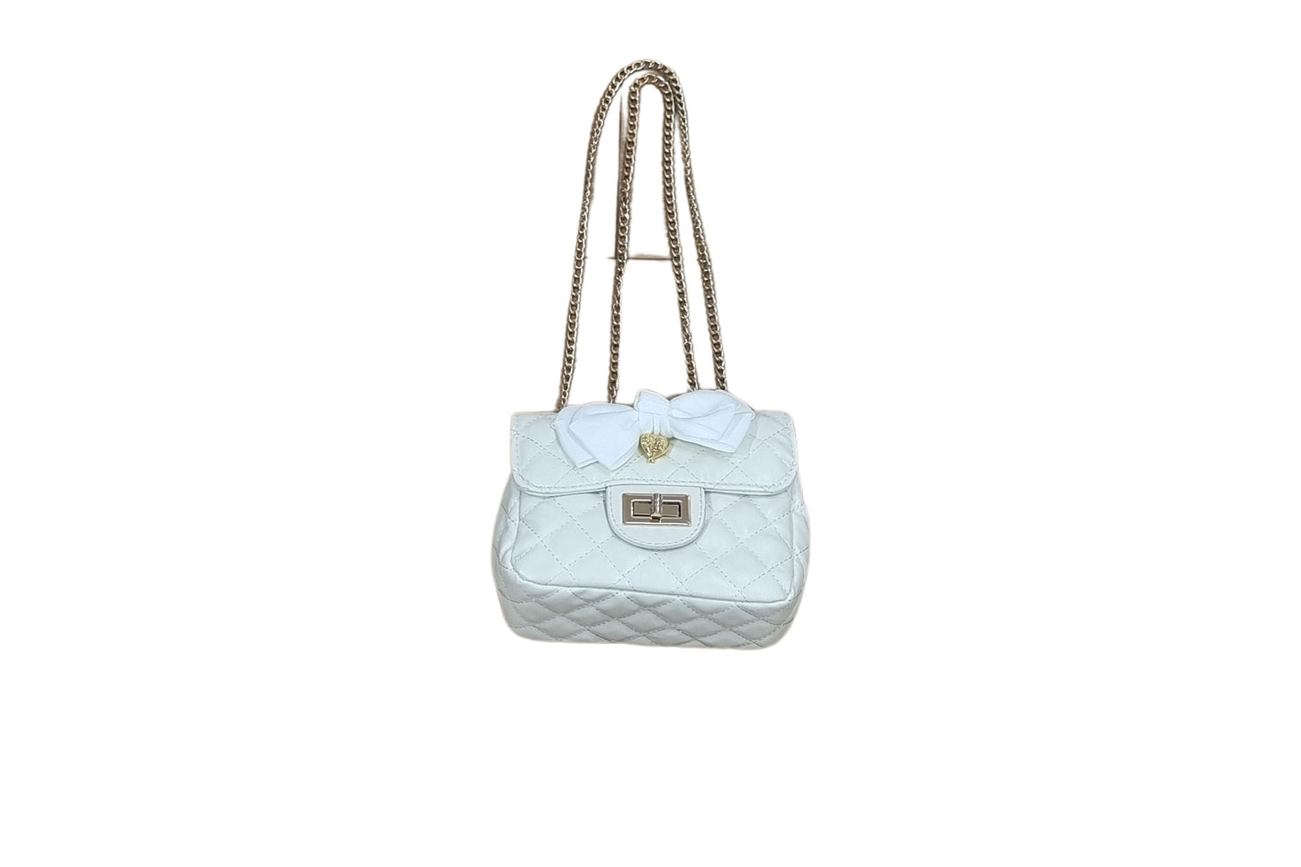 SKYLA METALLIC BAG ROSE GOLD